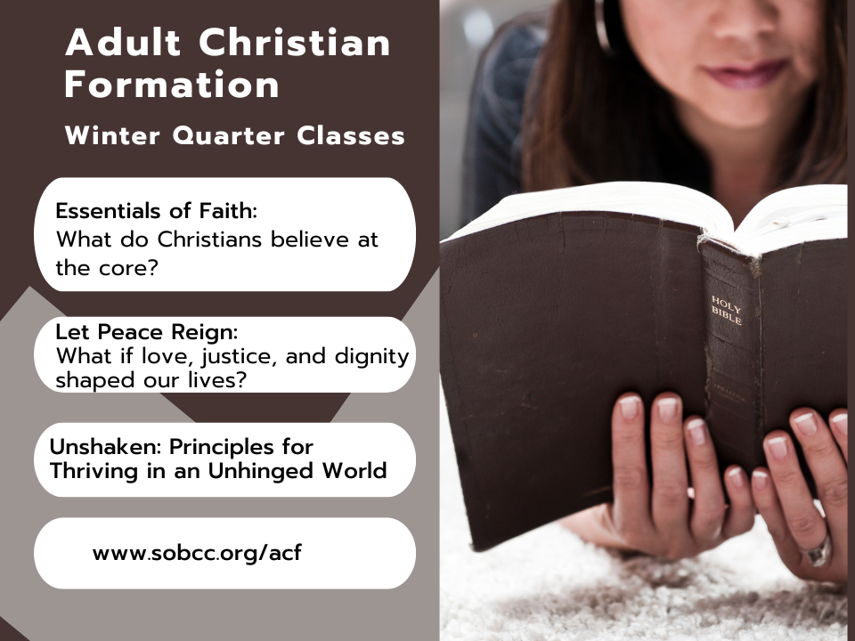 ACF Winter Quarter Classes